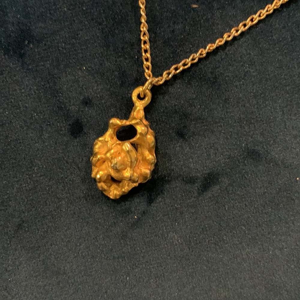 Vintage Brutalist Pendant - Picture 2 of 3